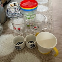 受け渡し決まりました 
食器、コップの画像