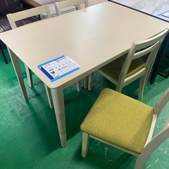 ダイニング4Pセット,ニトリ,激安,美品の画像
