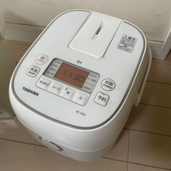 ジャー炊飯器/RC-5E7X/東芝/IH炊飯ジャー/3合炊き/沸騰ジャーの画像