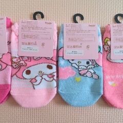 未使用★靴下★マイメロ★15〜20cm★4足の画像
