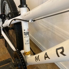 子供用自転車 MARIN DONKY Jr. マリン　22インチ　ホワイト の画像