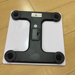 体重計 チョコザップ入会特典の画像