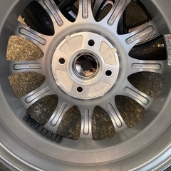 新品未使用スタッドレスタイヤ155/65R14新品ホイール付き　軽自動車用  の画像