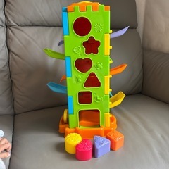 スロープ「ベビーザらス ブルーイン よくばり5Way アクティビティ・タワー」の画像