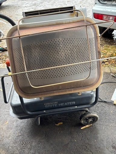 動作品 ORION オリオン BRITE 業務用　ジェットヒーター HR220A 赤外線+温風 小型ブライトヒーター