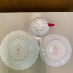 【愛品倶楽部柏】リモージュ　カップ＆ソーサー＆プレート　フランス　クリストバルの画像