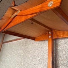 提灯スタンド（門提灯台）屋形焼杉　納涼祭、秋祭り、居酒屋ディスプレイなど。の画像