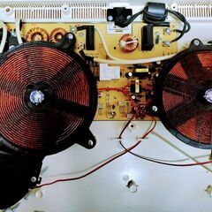 【ジャンク】アイリスオーヤマの2口IHコンロ の画像