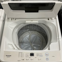 MAXZEN 5.0kg 全自動洗濯機 JW50WP01 ②の画像