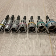 ベッセル　剛鍛ソケット　7本セットの画像