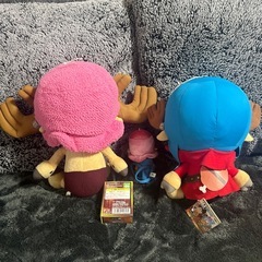 ワンピース　チョッパー　ぬいぐるみセット[オマケ付き]の画像