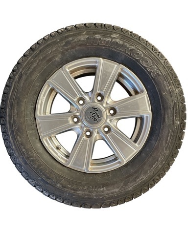 4本価格　ハイエース等 195/80R15 107/105Lスタッドレス ハンコックウインターRW06 15インチ　ホイール付き