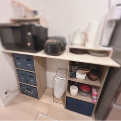 決定しました！オープンラック＊造作シェルフの画像