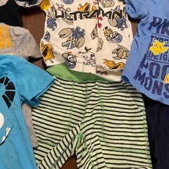 110サイズ　男の子　夏　半袖　半ズボンの画像