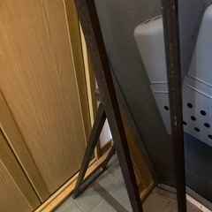 決まりました全身鏡ブラウンの画像