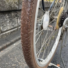 自転車　青の画像