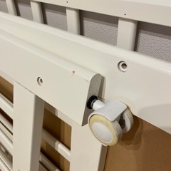 【カトージ(KATOJI)】ベビーベッド・ハイタイプ・床板すのこの画像