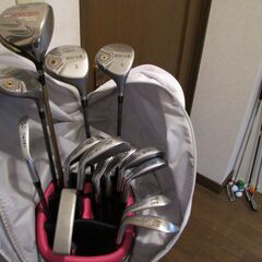 HONMA LB-300アイアンゴルフクラブ一式美品キャディバック、ボール付きの画像