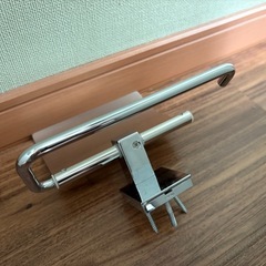 トイレットペーパーフォルダーステンレスの画像
