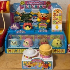 アンパンマン　レジ　アイス　自動販売機の画像