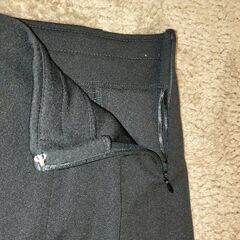 ★ GU ジーユー カットソーマーメイドロングスカート 黒/ブラック Lサイズ 222-338560の画像