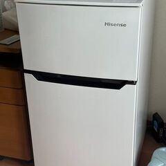 商品名：ハイセンス 冷凍冷蔵庫 93L HRB95A　2020年製の画像