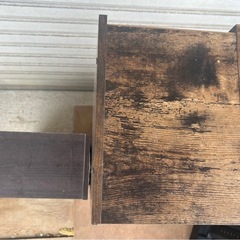 カラーボックス2個セット　縦長型　3段/2段の画像