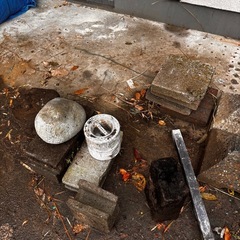 コンクリートブロック　平石等　単品取引不可の画像