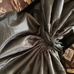 パン柄　レジカゴバッグの画像