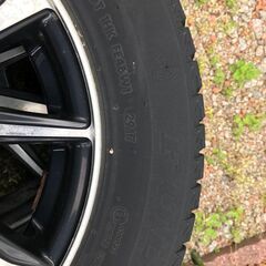 値下げしました。バリ山　185/65R14 スタッドレスタイヤアルミホイール付 4本セットの画像