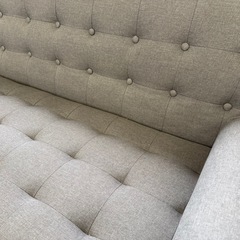 ◎ ソファベッド 大きめ 美品 3人掛けソファとしても！ へたり一切なし 当店備品でほぼ未使用
の画像