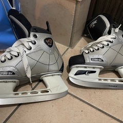 スケート靴　子供用　サイズ3（22.5cm相当）カバン付きの画像