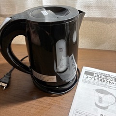 コードレス電気ケトル（2025.11購入）の画像