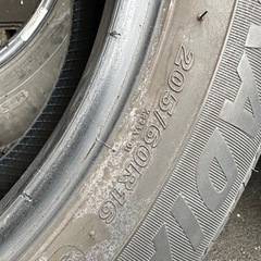 プリウス　プリウスアルファ　205-60r16の画像