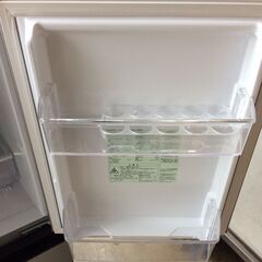 【RKGRE-616】特価！アクア/AQUA/126L 2ドア冷凍冷蔵庫/AQR-J13K(S)/中古品/2021年製/当社より近隣無料配達の画像