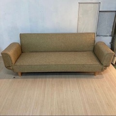 LOWYA ロウヤ　ソファ ソファー おしゃれ 3人掛け ソファーベッド リクライニング ローソファ 北欧風 フロア 天然木 脚 ソファベッド ソファベット の画像