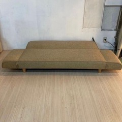 LOWYA ロウヤ　ソファ ソファー おしゃれ 3人掛け ソファーベッド リクライニング ローソファ 北欧風 フロア 天然木 脚 ソファベッド ソファベット の画像