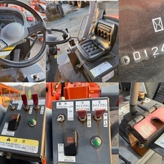 日立 HITACHI ZW30. 3トンクラス ホイールローダー. 1247時間. 配管. ワンタッチ. フォークアタッチメント. ロードスイーパーの画像