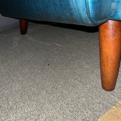 昭和レトロ　ソファー　張り替え品の画像