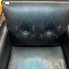 昭和レトロ　ソファー　張り替え品の画像