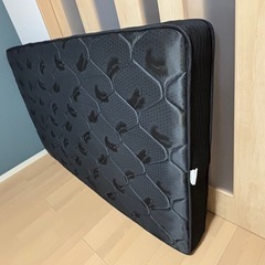 ポケットコイル セミダブルマットレス ブラックの画像