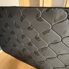 ポケットコイル セミダブルマットレス ブラックの画像
