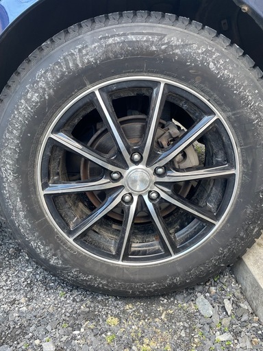 【最終値下】バリ溝　スタッドレスタイヤホイールセット　225/65R17