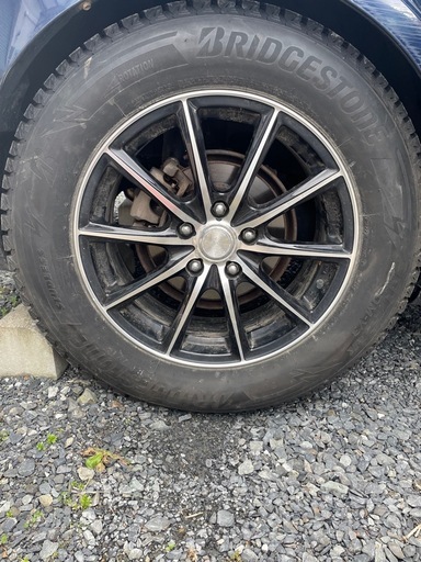 【最終値下】バリ溝　スタッドレスタイヤホイールセット　225/65R17