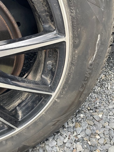 【最終値下】バリ溝　スタッドレスタイヤホイールセット　225/65R17