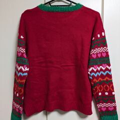 新品 クリスマス セーター レディース XSの画像