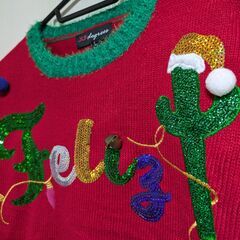 新品 クリスマス セーター レディース XSの画像