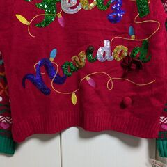 新品 クリスマス セーター レディース XSの画像