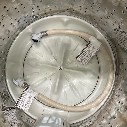 日立 全自動洗濯機 5kg ピュアホワイト NW-5WR W 2016年製