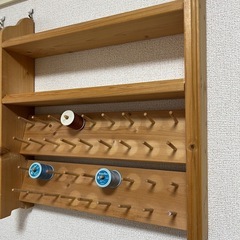 ミシン糸立て　壁掛けも立てかけもOKの画像